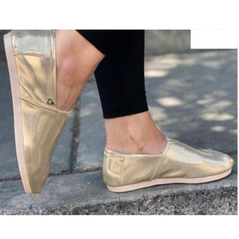 Summer Ladies Shoes Gold Classic